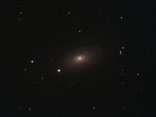 M63 - Галактика Подсолнух в созвездии Гончих Псов